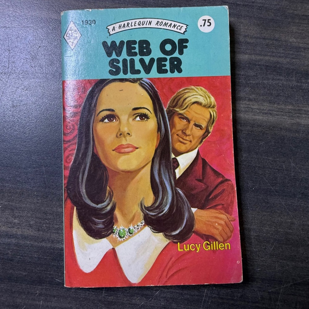 Web of Silver by Lucy‎ Gillen 1930 Harlequin Romance Paperback Book